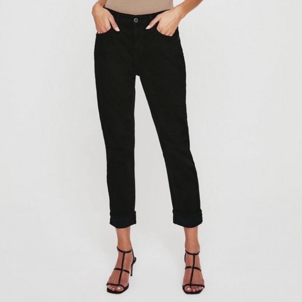 AG Adriano Goldschmied Ex Boyfriend Slim Jeans Black